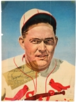 Rogers Hornsby Vintage Signed 8" x 11" Magazine Photo - Rare Color Variation! (Beckett/BAS)