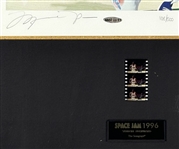 Michael Jordan Signed Ltd. Ed. Space Jam Senigraph Framed w/ Movie Film Clip (UDA/Hollywood Archives COA)(PSA/DNA LOA)