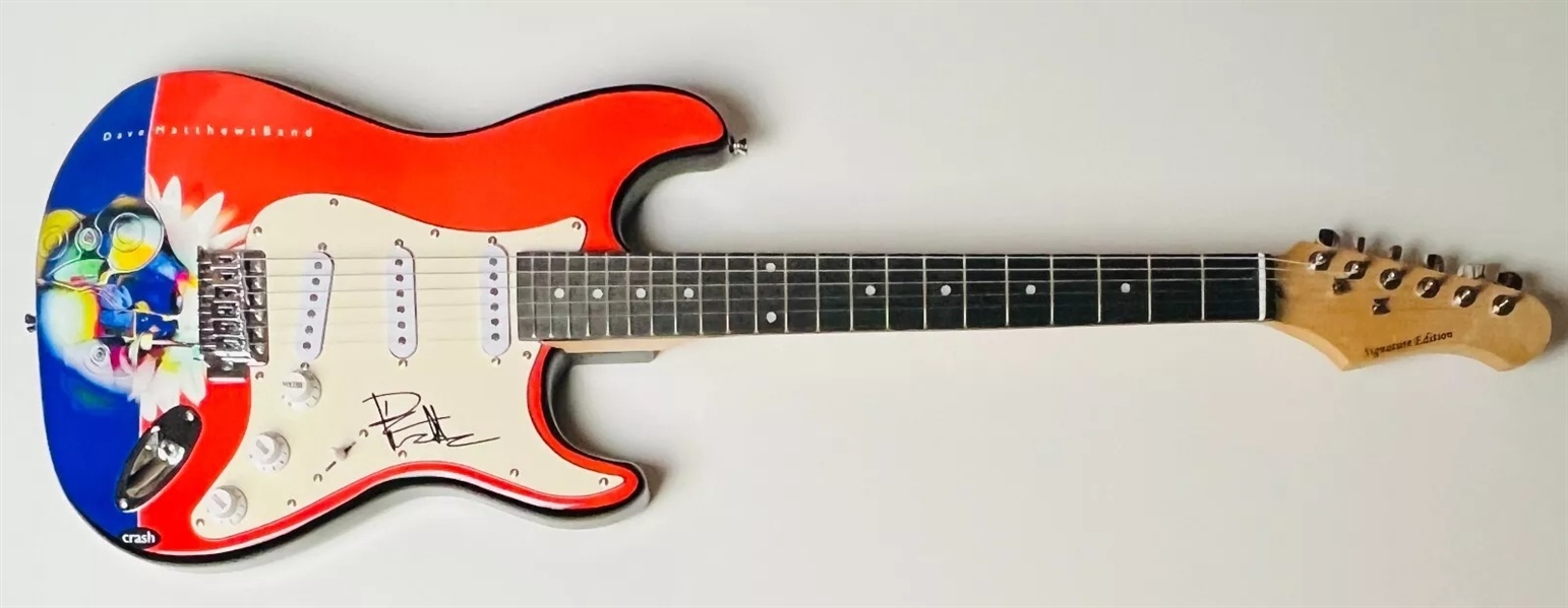 Dave Matthews Signed Guitar (JSA) (John Brennan Collection)