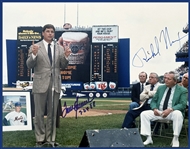 Tom Seaver & Richard Nixon Dual-Signed 11x14 Photo