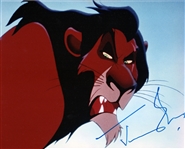 Jeremy Irons Signed The Lion King 8x10 - Voice of Scar (Third Party Guaranteed)