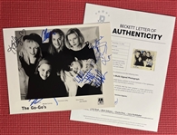 Go-Go's Group Signed Photo (Beckett/BAS)