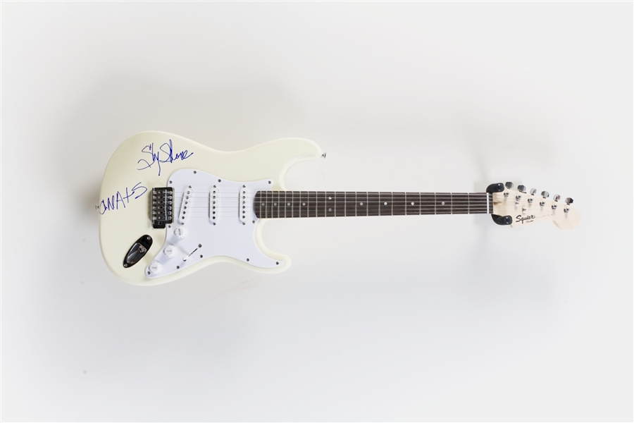 Sly Stone Signed Fender Squier Guitar – One of a Kind! (JSA) (Ulrich Collection)