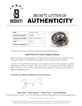 Jamie Foxx & Al Pacino Any Given Sunday Signed Sharks Mini Helmet (Beckett/BAS)