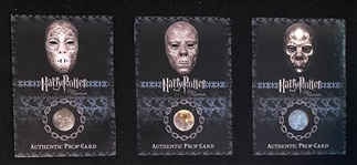 2007 Artbox Harry Potter Order of the Phoenix ULTRA-RARE Comic-Con Limited Edition /100 Death Eater Mask Gift Set w/ Lucius Malfoy Mask Card!