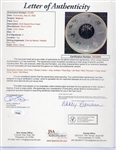 Slipknot Group Signed & Joey Jordison Used 18 Drumhead (JSA LOA)