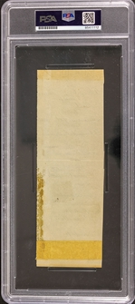 Thomas Edison Signed Stock Sale Certificate – Dated December 4, 1916 – Gem Mint 10! PSA/DNA Authenticated & Encapsulated