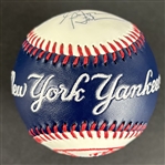 George Steinbrenner Signed NY Yankees Baseball (PSA/DNA Sticker & JSA)