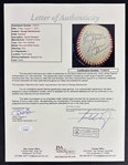 George Steinbrenner Signed NY Yankees Baseball (PSA/DNA Sticker & JSA)