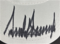Donald Trump Signed White MAGA Cap (JSA)