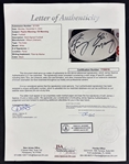  Peyton Manning and Eli Manning Signed NFL Football (JSA)