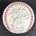 Cy Young Award Winners Multi-Signed Baseball – 12 Signatures (JSA)