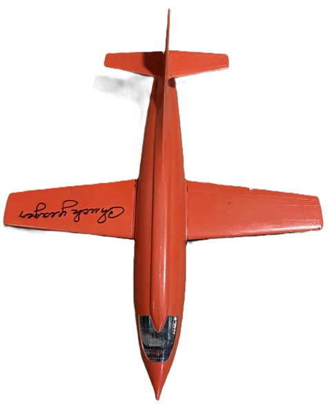 Chuck Yeager Desirable Signed 1/40 Model X-1 Aircraft (Third Party Guaranteed)