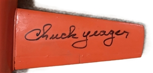 Chuck Yeager Desirable Signed 1/40 Model X-1 Aircraft (Third Party Guaranteed)