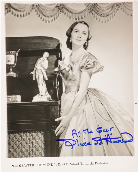 Olivia De Havilland Signed 8x10 Photograph (Beckett/BAS)