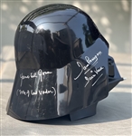 Star Wars: Dave Prowse & James Earl Jones Dual Signed & Inscribed Darth Vader Helmet (SWAU LOA)