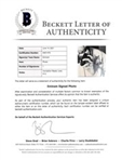 Eminem Signed 8x10 Black & White Promotional Photo – Love, D-12 Inscription (Beckett/BAS)