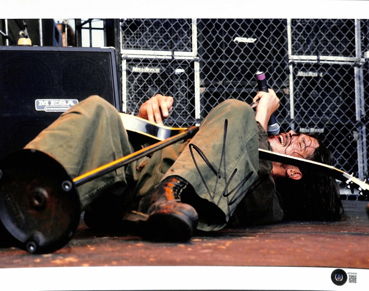 Soundgarden: Chris Cornell Signed 11" x 14" Photo (Beckett/BAS LOA) (Grad Collection)