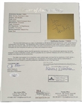 Jimi Hendrix Signed Autograph Book with Exceptional Autograph! (JSA & TRACKS)