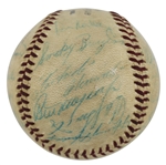 1961 Pirates Team Signed ONL Baseball with Clemente, Mazeroski, etc. (26 Sigs)(PSA/DNA)