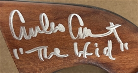 Young Guns: Emilio Estevez Signed Replica Western Pistol (Beckett/BAS)