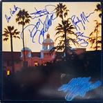The Eagles IMPECCABLE Fully Band Signed Hotel California Record Album - The Finest We've Handled! (Beckett/BAS LOA)(JSA LOA)