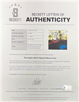 The Eagles IMPECCABLE Fully Band Signed Hotel California Record Album - The Finest We've Handled! (Beckett/BAS LOA)(JSA LOA)