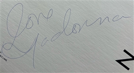 Madonna ULTRA RARE Vintage In-Person Signed Lucky Star 12-Inch Promo Single Release with Incredible Every-Letter Early Autograph! (Beckett/BAS LOA & Ex. John Brennan Collection) 