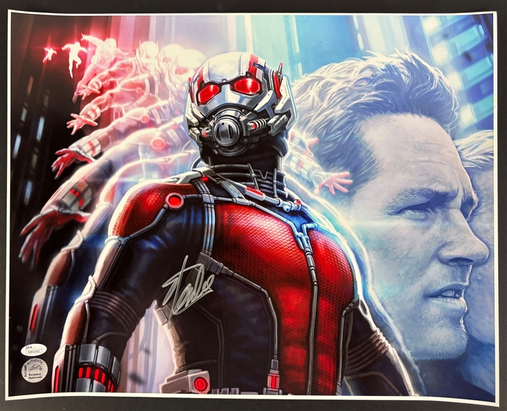 Stan Lee Signed Antman 16x20 Photograph (JSA)