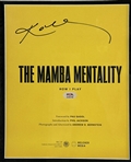 Kobe Bryant Signed Mamba Mentality Display with Signed Book Page & Original Ticket from Final Game (PSA/DNA)
