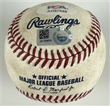 Shohei Ohtani Signed & Game Used OML Baseball from 9-10-2018 Game with Original Ticket - LAA vs. TEX - Ohtani Goes 2-for-4 with RBI (Rookie Season)(PSA & MLB Holo)