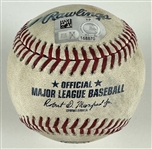 Shohei Ohtani Game Used & Signed OML Baseball :: Used 9-11-2022 LAA vs HOU :: Ball Pitched to Ohtani! (Ohtani HR Game)(MLB Holo & PSA/DNA)