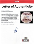 Shohei Ohtani Game Used & Signed OML Baseball :: Used 9-11-2022 LAA vs HOU :: Ball Pitched to Ohtani! (Ohtani HR Game)(MLB Holo & PSA/DNA)