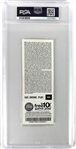 Mike Trout Signed 2011 Rookie Season Ticket - 9-7-2011 vs. Mariners with GEM MINT 10 Autograph (PSA/DNA Encapsulated)