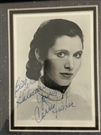 Carrie Fisher Signed & Framed Photo w/ Inscription (Third Party Guaranteed)