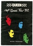 Queen 1982 Autographed Hot Space Tour Programme (UK) (Tracks LTD)