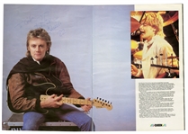 Queen 1982 Autographed Hot Space Tour Programme (UK) (Tracks LTD)
