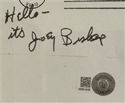 The Rat Pack Signed Framed Display – Sinatra, Martin, Davis Jr., Bishop & Lawford (5/sigs) (JSA & Beckett/BAS)