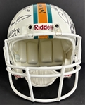 Super Bowl XXXI Helmet Signed by 22 NFL Hall of Fame Players! Sigs. Include Starr, Marino, Bettis, Nitschke, Blount & MORE!  (JSA)