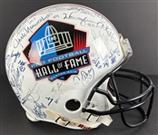NFL Hall of Famers Signed Pro Football Hall of Fame Helmet – 36 Autographs (Beckett/BAS)