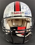 NFL Hall of Famers Signed Pro Football Hall of Fame Helmet – 36 Autographs (Beckett/BAS)
