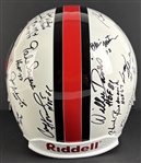 NFL Hall of Famers Signed Football Helmet – 26 Autographs (Beckett/BAS)