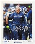 Pete Carroll Signed 8 x 10 Seahawks Photo (JSA COA)