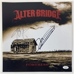 Alter Bridge: Mark Tremonti & Scott Phillips Signed 12 x 12 Flat for Fortress (JSA COA)