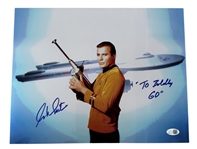 Star Trek: William Shatner Signed 11 x 14 Photo (JSA)