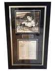 Madonna Signed Billboard Magazine Page in Framed Display (PSA/DNA LOA)