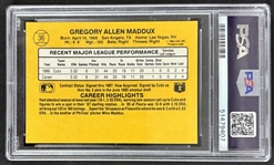 Greg Maddux Signed 1987 Donruss #36 Rookie Card w/ Gem Mint 10 Grades! (PSA/DNA)