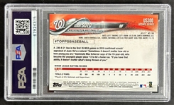 Juan Soto Signed 2018 Topps Update Rookie Card w/ Gem Mint 10 Grades! (PSA/DNA Encapsulated)