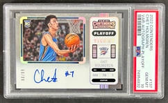 Chet Holmgren Signed Ltd. Ed. 2022 Contenders #137 Rookie Card Graded Gem Mint 10! (PSA/DNA Encapsulated)