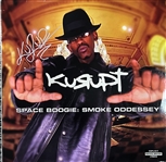 Kurupt Signed Space Boogie: Smoke Oddessey Album Cover (Beckett/BAS LOA)